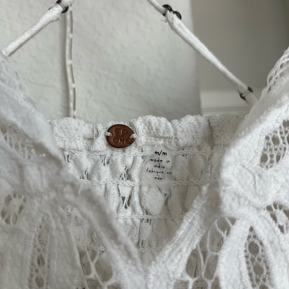 Free People Adella white Slip Dress - Picture 3 of 5